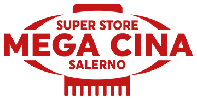 Logo Mega Cina Salerno, megastore con 100.000+ prodotti a prezzi bassi