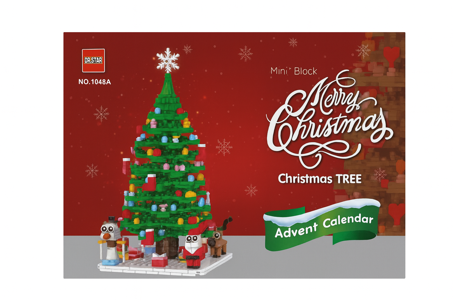DR. STAR Mini Block – Albero di Natale Advent Calendar con 24 Sorprese
