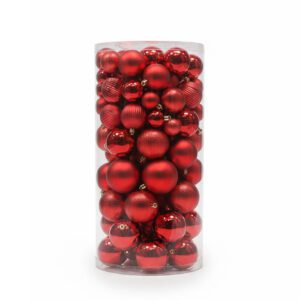 CILINDRO 100 PALLINE ASSORT. ROSSO Prezzo €29,99